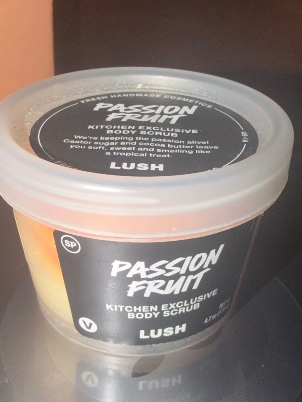 Lush Passion Fruit Kitchen Exclusive Body Scrub